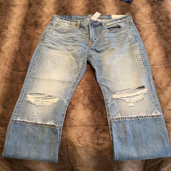 American eagle original straight 36x30 jeans - Picture 1 of 9
